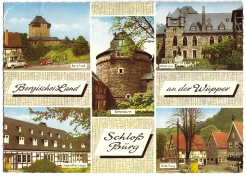 Solingen burg an der - ak,,