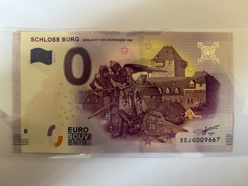 Euro souvenir schein - 0,