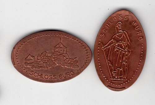 Elongated coin solingen - elongated,