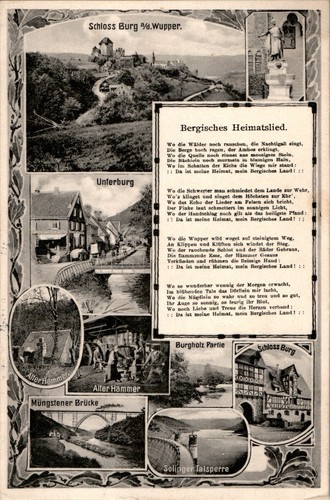 Gruss aus solingen schloss - gruss,