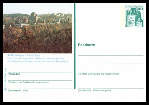 Brd 1978 p226 bildpostkarte - brd,