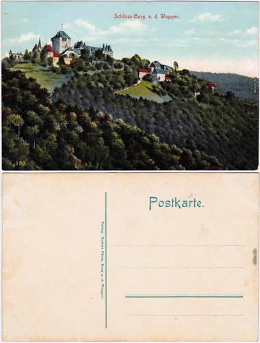 Ansichtskarte burg der - ,