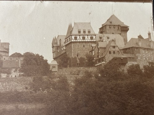 Antik foto schloss burg - foto,