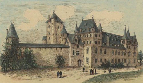 Solingen schloß burg an der - -,