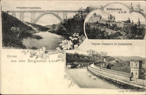 Solingen bergischen - ak,