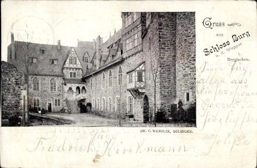 Burg der wupper - burg,
