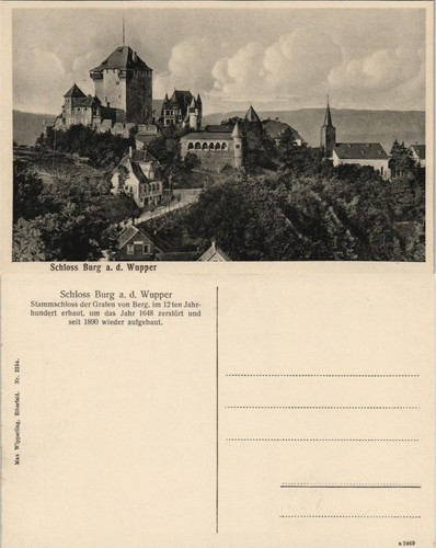 Burg der wupper solingen - burg,