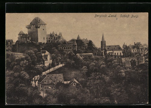 Ansichtskarte solingen - ansichtskarte,