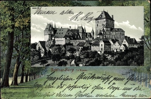 Passepartout burg der - burg,