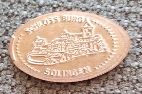 Elongated coin solingen - coin:,