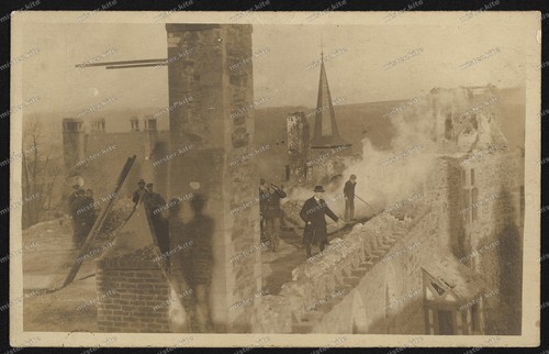 Foto brand schloss burg - burg, an