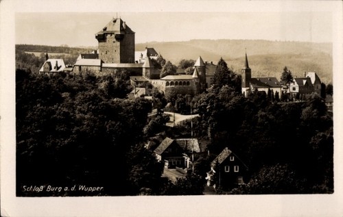 Burg der wupper - an,